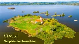  Presentation with gothic - Amazing slide set having gothic-church-of-st-linhart backdrop and a tawny brown colored foreground