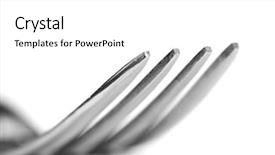  Presentation with close up shot - Slide set consisting of gourmet dinner - extreme close up shot background and a white colored foreground