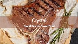  Presentation with restaurant menu - Amazing theme having gastronomia t - gourmet grill restaurant steak menu backdrop and a red colored foreground