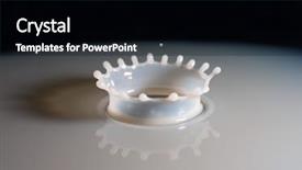  Presentation with milk splash - PPT layouts consisting of gout - beautiful drop splash of milk background and a black colored foreground