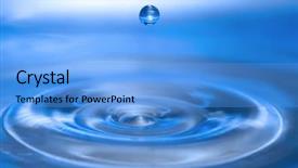  Presentation with gout - Colorful presentation theme enhanced with gout - drop in air backdrop and a light blue colored foreground