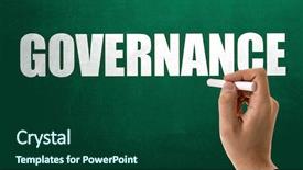  Presentation with governance - Beautiful theme featuring governance backdrop and a forest green colored foreground