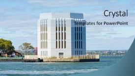  Presentation with brooklyn - Slide set having governer - governors island new york brooklyn background and a  colored foreground