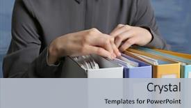  Presentation with government - PPT theme consisting of government - closeup view of woman background and a light gray colored foreground