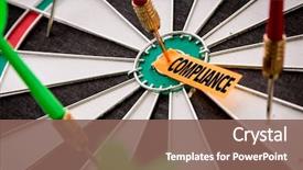  Presentation with compliance - PPT layouts consisting of government - compliance background and a violet colored foreground