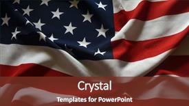  Presentation with usa government - PPT theme with government - flag usa background background and a tawny brown colored foreground