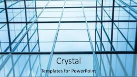  Presentation with tea pouring into glass transparent - Colorful theme enhanced with government border - transparent glass wall of office backdrop and a  colored foreground