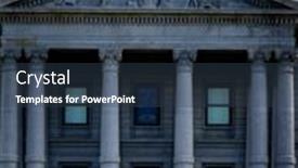  Presentation with lgbtq rights - PPT theme having government-building-displaying-a-pride background and a ocean colored foreground