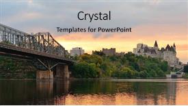  Presentation with government canada - Colorful slide set enhanced with government canada - ottawa city skyline panorama backdrop and a light gray colored foreground