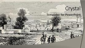  Presentation with persia - Cool new presentation with government gate in isfahan persia backdrop and a light gray colored foreground