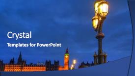  Presentation with government - Cool new presentation theme with government houses of the parliament backdrop and a  colored foreground