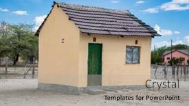  Presentation with cost - Slide deck featuring government-subsidized-program-low-cost background and a light gray colored foreground