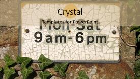  Presentation with old - Presentation theme with govertment notices - old disintegrating parking restriction sign background and a  colored foreground