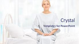  Presentation with newspaper - Slide set featuring gowns - businessman reading a newspaper background and a sky blue colored foreground