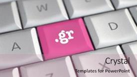  Presentation with name - Amazing slide set having gr - gr domain name backdrop and a coral colored foreground