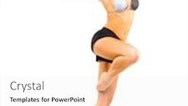  Presentation with grace - Presentation theme enhanced with grace dancing background and a white colored foreground