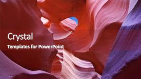  Presentation with arches - Presentation consisting of graceful-arches-and-a-piece background and a tawny brown colored foreground