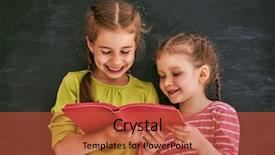  Presentation with back school - Slides enhanced with grade 2 - back to school two happy background and a red colored foreground