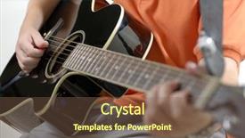  Presentation with festival music band hands playing - Colorful presentation theme enhanced with wheel tire of car under daylight backdrop and a gray colored foreground