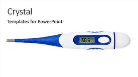  Presentation with electronic - Audience pleasing PPT layouts consisting of grade 6 - electronic medical thermometer 36 6 backdrop and a white colored foreground
