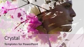  Presentation with feminine - PPT layouts enhanced with gradiant color - attractive radiant and seductive background and a lemonade colored foreground