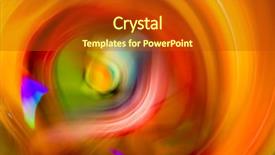  Presentation with paper quilling colorful paper flowers - Slides consisting of gradiant color - colorful paper strips in motion background and a crimson colored foreground