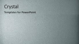  Presentation with brushed metal - PPT theme with gradient blue - silver brushed metal background and a light gray colored foreground