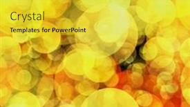  Presentation with yellow - Theme featuring gradient-circles-background-seamless-yellow background and a yellow colored foreground