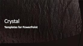  Presentation with dark blue gradient blue - Colorful presentation theme enhanced with gradient dark brown leather texture backdrop and a wine colored foreground