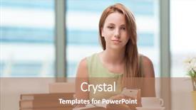  Presentation with student - PPT layouts with graduation flowers - young student preparing for exams background and a  colored foreground