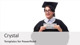  Presentation with university of texas at austin - Theme enhanced with graduationmoney - young handsome man graduating background and a  colored foreground