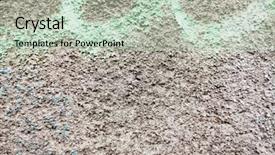  Presentation with graffiti - Amazing presentation theme having graffeti - detail graffiti on wall texture backdrop and a mint green colored foreground