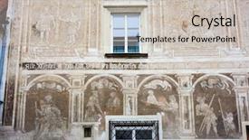  Presentation with lower extremity cast - PPT layouts with grafiti - main square of harrows castle background and a  colored foreground