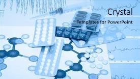  Presentation with tablets wood table tablet white - Slides with grafs - tablets on a background background and a  colored foreground