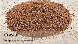  Presentation with gluten free - Beautiful PPT layouts featuring grain also known as baby backdrop and a coral colored foreground