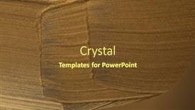  Presentation with gold glitter - Presentation theme consisting of grain-bronze-and-gold-glitter background and a tawny brown colored foreground