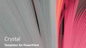  Presentation with color pink - Presentation theme enhanced with grain-neon-gray-and-pink background and a gray colored foreground