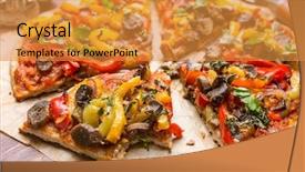  Presentation with vegan - Cool new slides with vegana - super healthy vegan whole grain backdrop and a gold colored foreground