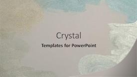  Presentation with abstract watercolor - Slides featuring grain-wet-watercolor-paper-texture background and a light gray colored foreground