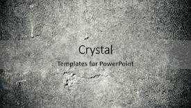  Presentation with sandstone - PPT theme having grainy - brown grungy wall - sandstone background and a light gray colored foreground