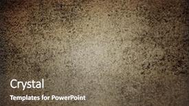 Presentation with design - Cool new PPT theme with grainy - brown grungy wall textures backdrop and a tawny brown colored foreground