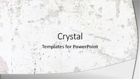  Presentation with design - Theme enhanced with grainy - grungy wall great textures background and a white colored foreground