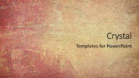  Presentation with great wall travelling - Slide deck enhanced with grainy - materials grungy wall - great background and a coral colored foreground