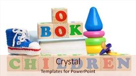  Presentation with children story book - Slides consisting of grammar books kids - children book words formed background and a lemonade colored foreground