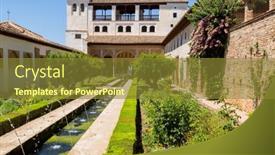  Presentation with granada - Slide deck consisting of granada-spain-august-12-2021 background and a tawny brown colored foreground