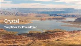  Presentation with grand canyon - PPT layouts having grand canyon and lake mead background and a  colored foreground