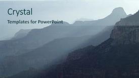  Presentation with grand canyon - PPT theme enhanced with grand canyon national park arizona usa background and a sky blue colored foreground