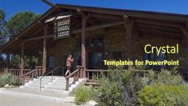  Presentation with grand canyon - Slide set featuring grand-canyon-usa-august-28 background and a wine colored foreground