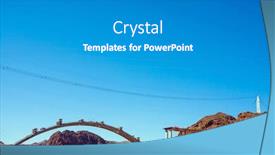  Presentation with bridge construction - Cool new slides with grand-engineering-solution-the-construction backdrop and a gray colored foreground