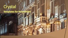  Presentation with brussels - Colorful PPT theme enhanced with grand square grand place backdrop and a tawny brown colored foreground